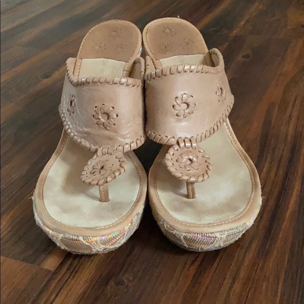 NWOT Jack Rogers Wedges